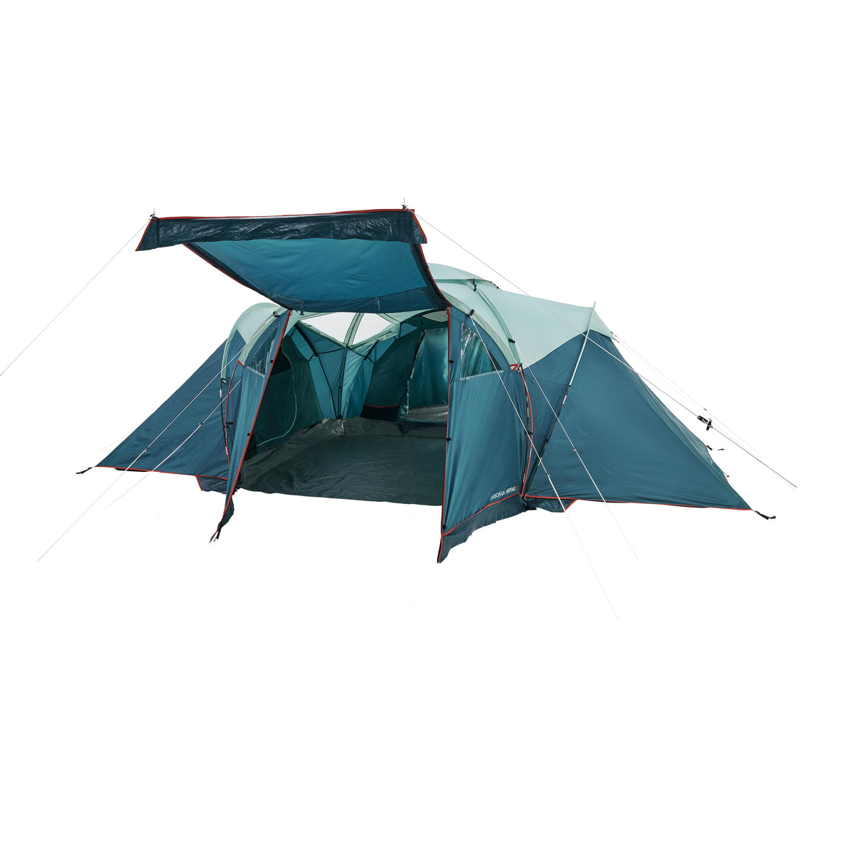 Quechua 6 Man Tent With Poles - Arpenaz 6.3
