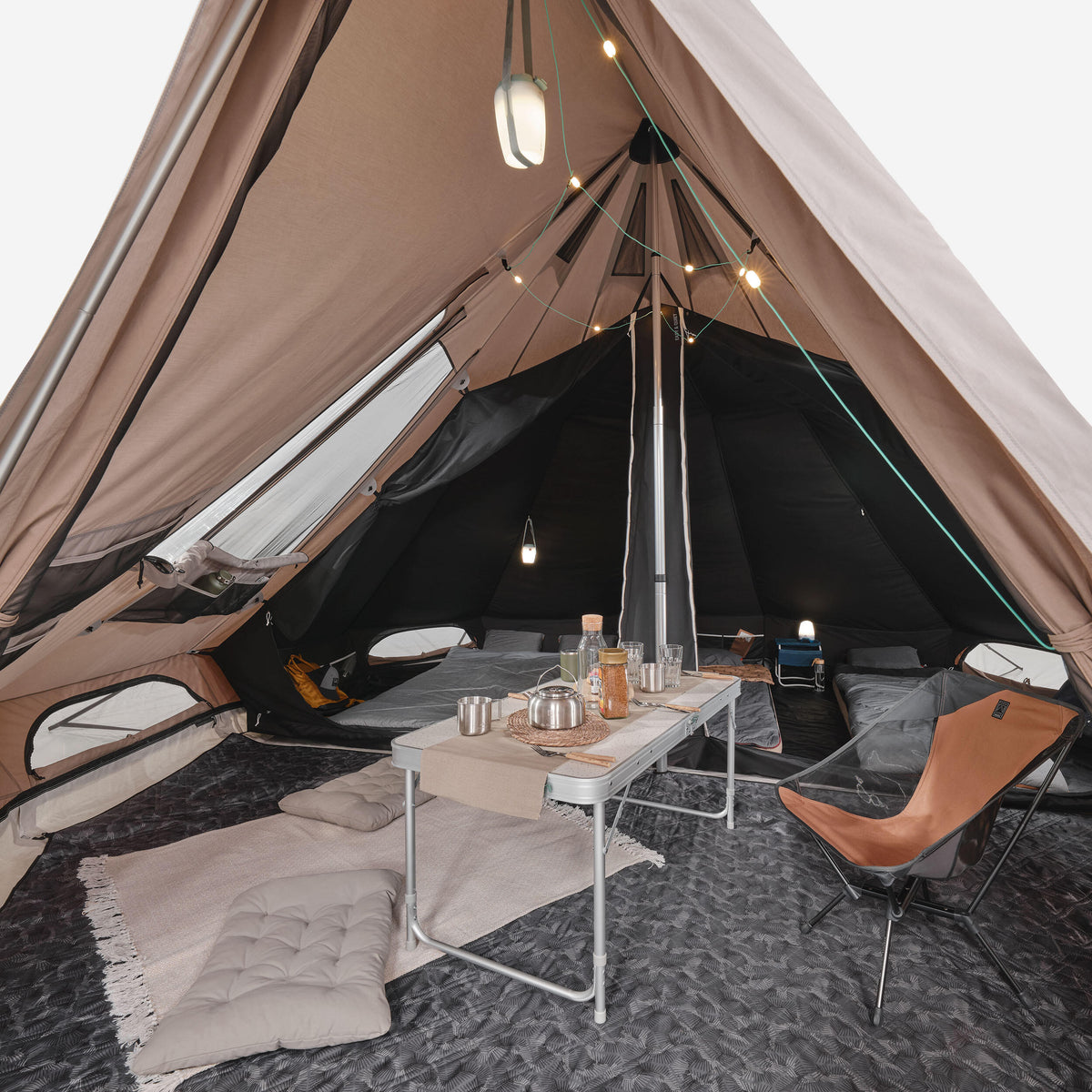 Quechua 5 Man Teepee Tent 