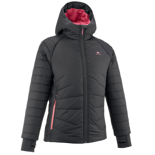 Quechua KIDS’ PADDED HIKING JACKET AGES 7-15 - HYBRID 
