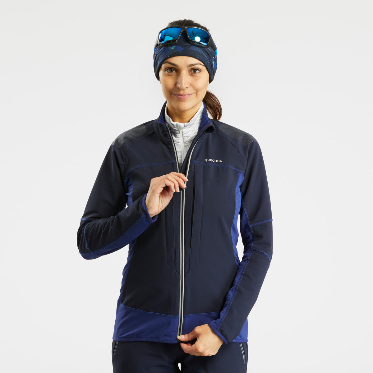Quechua Women's Warm Softshell Hiking Jacket 