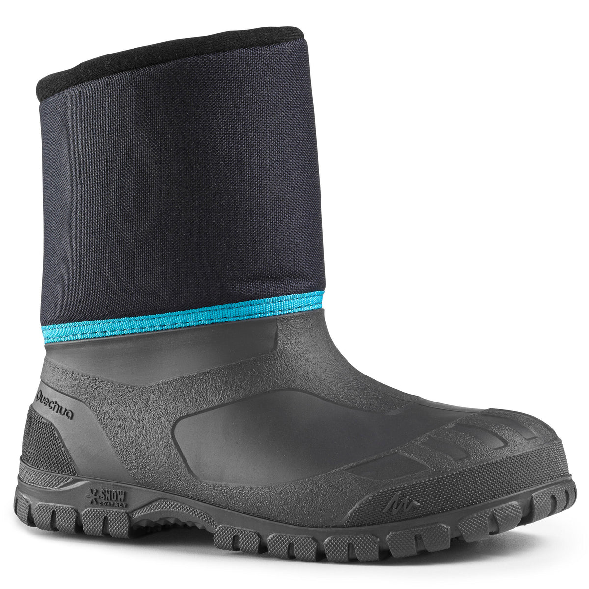 Quechua Kids’ Warm Waterproof Snow Hiking Boots SH100 Warm Size 8 