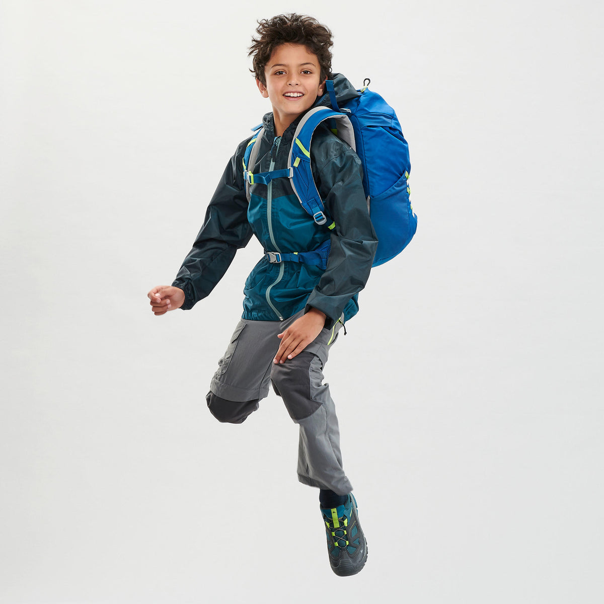 Quechua Kids’ Hiking Waterproof Jacket MH150 7-15 Years 