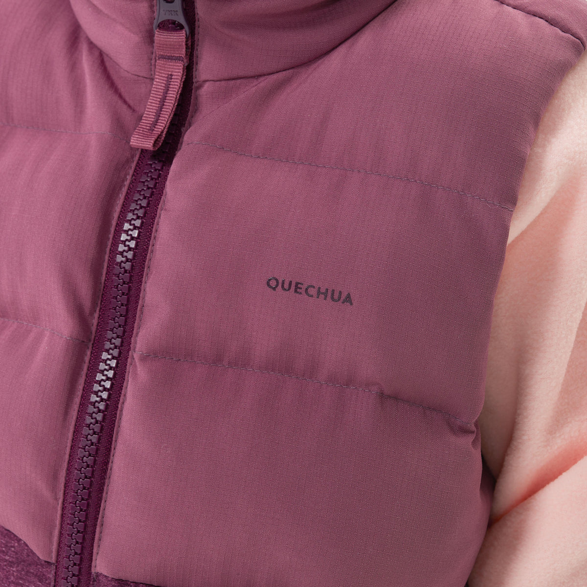 Quechua Kids’ Hiking Sleeves Padded Jacket - Age 2-6 Years 