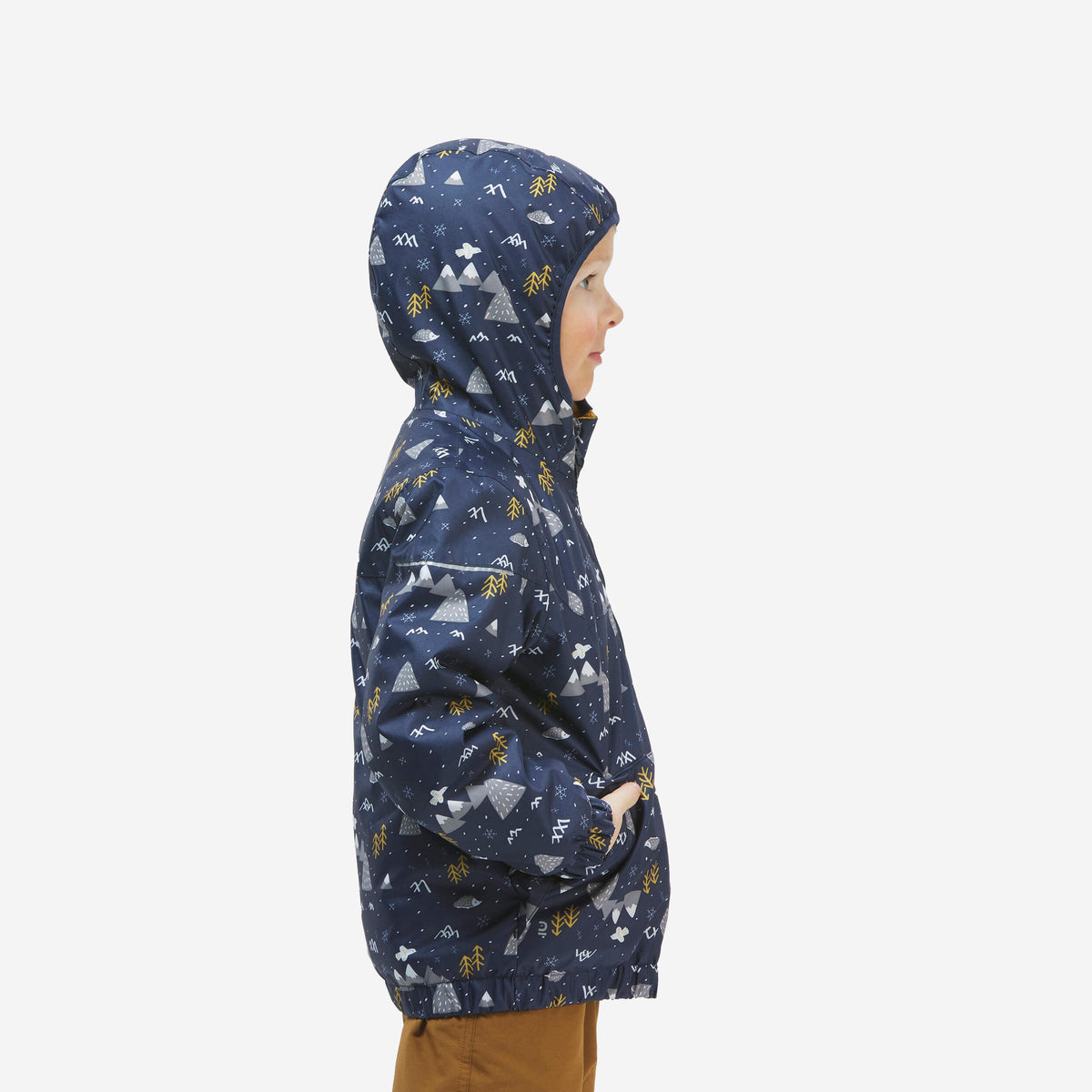 Quechua KIDS’ WATERPROOF WINTER HIKING JACKET - SH100 - 2