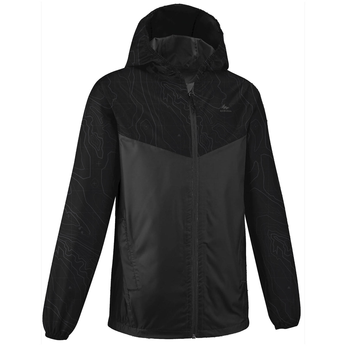 Quechua Kids’ Hiking Waterproof Jacket MH150 7-15 Years 