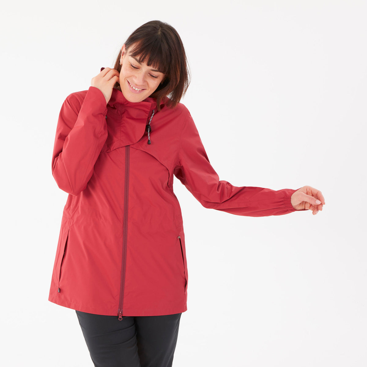Quechua Veste Imperméable De Randonnée - NH500 Imper 
