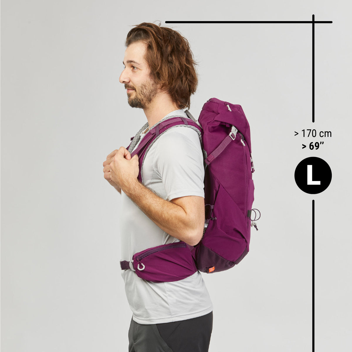 Quechua Mountain Walking 20 L Backpack MH500