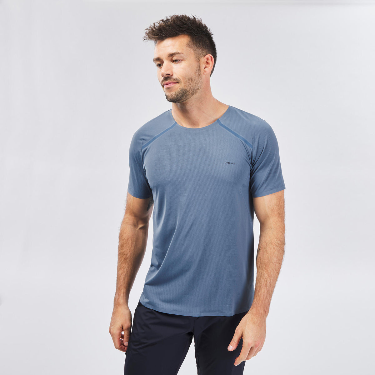 Quechua Men's Fast Hiking Short-Sleeved T