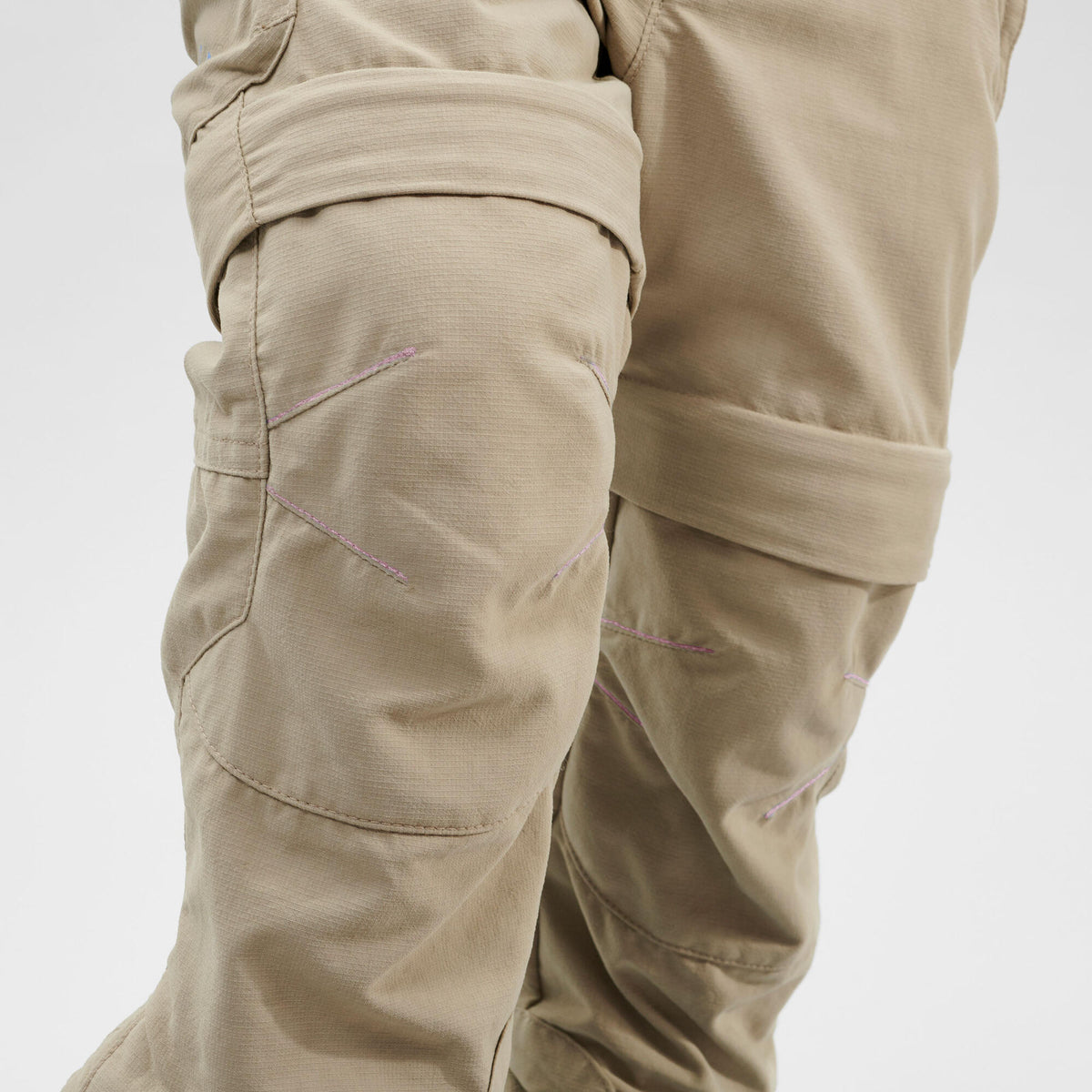Quechua Modular Hiking Trousers - MH500 KID Grey/blue - Children 2