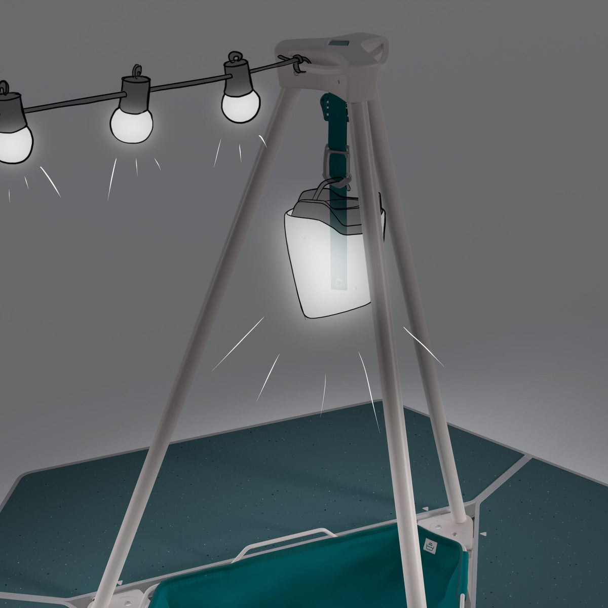 Quechua Multifunctional Camping Kitchen Unit 