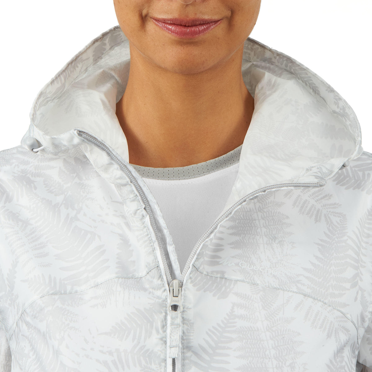 Quechua Women's Windproof And Water-repellent Hiking Jacket 