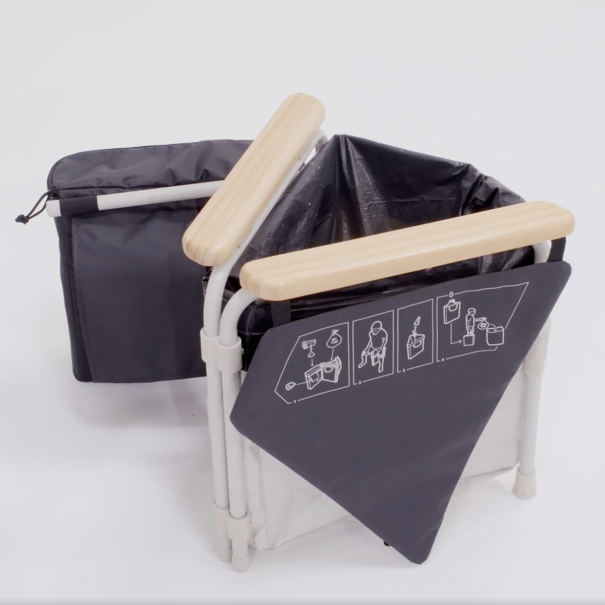 Quechua FOLDING DRY TOILETS FOR CAMPING