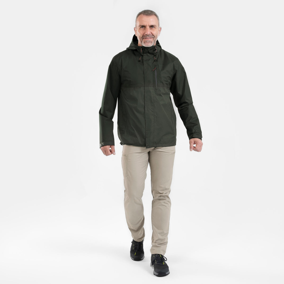Quechua Men’s Waterproof Hiking Jacket NH500 Imper