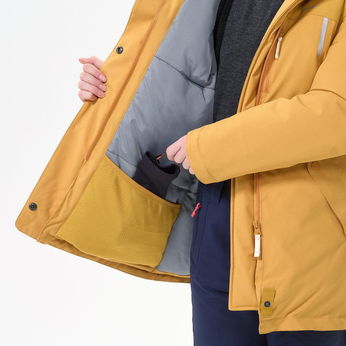 Quechua KIDS’ WARM AND WATERPROOF HIKING PARKA - SH900 -17°C - 7