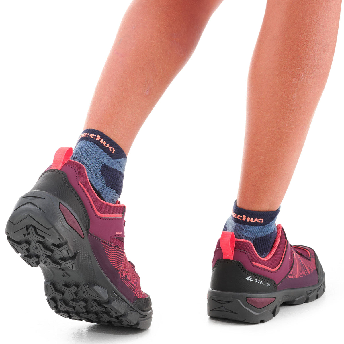 Quechua Kids' Hiking Shoes MH120 LOW 35 To 38 