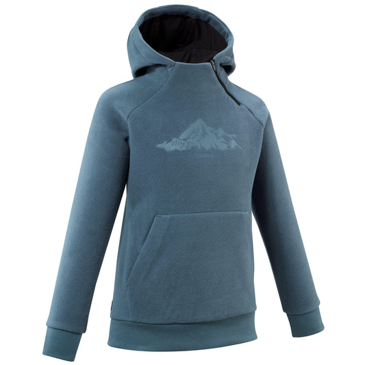 Quechua Boys’ Fleece Hiking Sweatshirt Aged 7-15 
