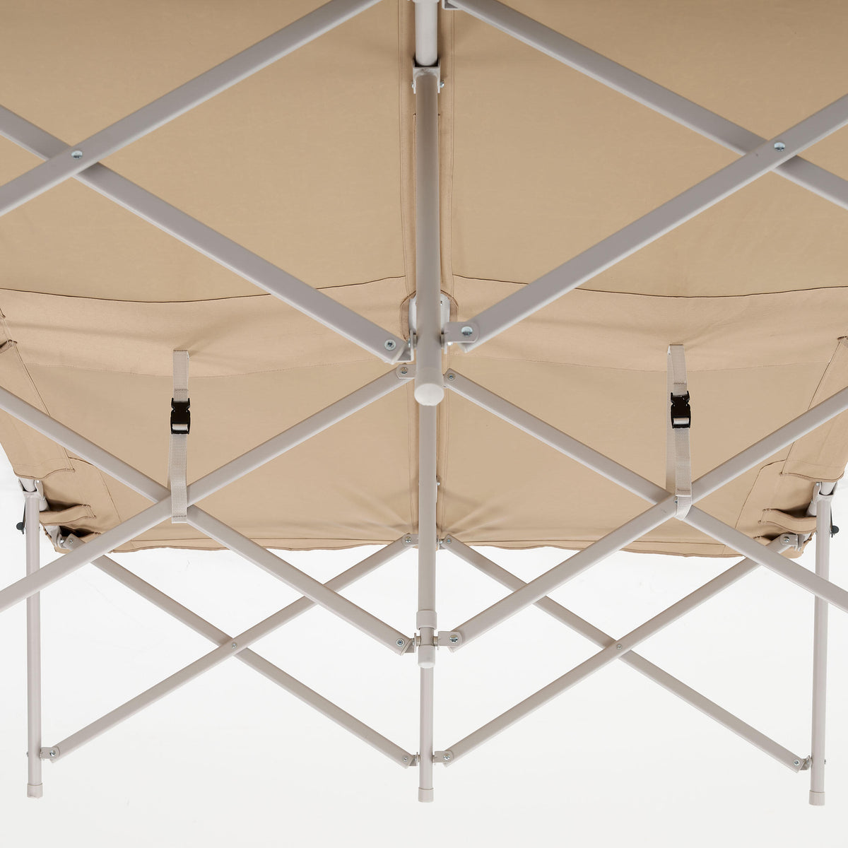 Quechua CAMP BED FOR CAMPING - DOUBLE CAMP BED SECOND 130 CM 