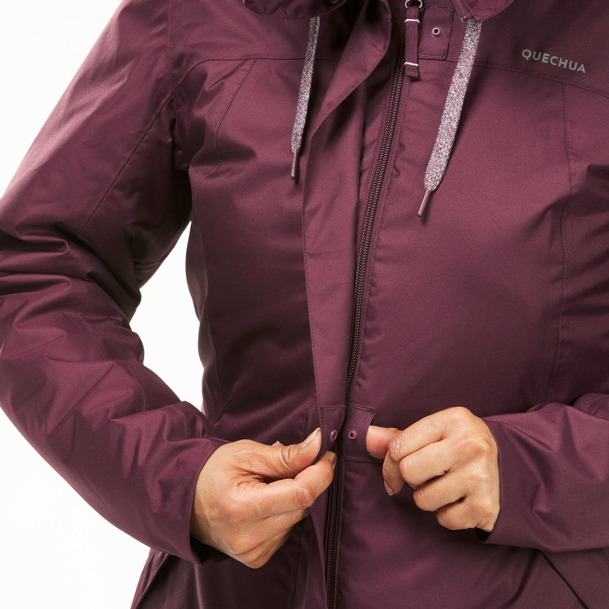 Quechua Women’s Hiking Waterproof Winter Jacket - SH500 