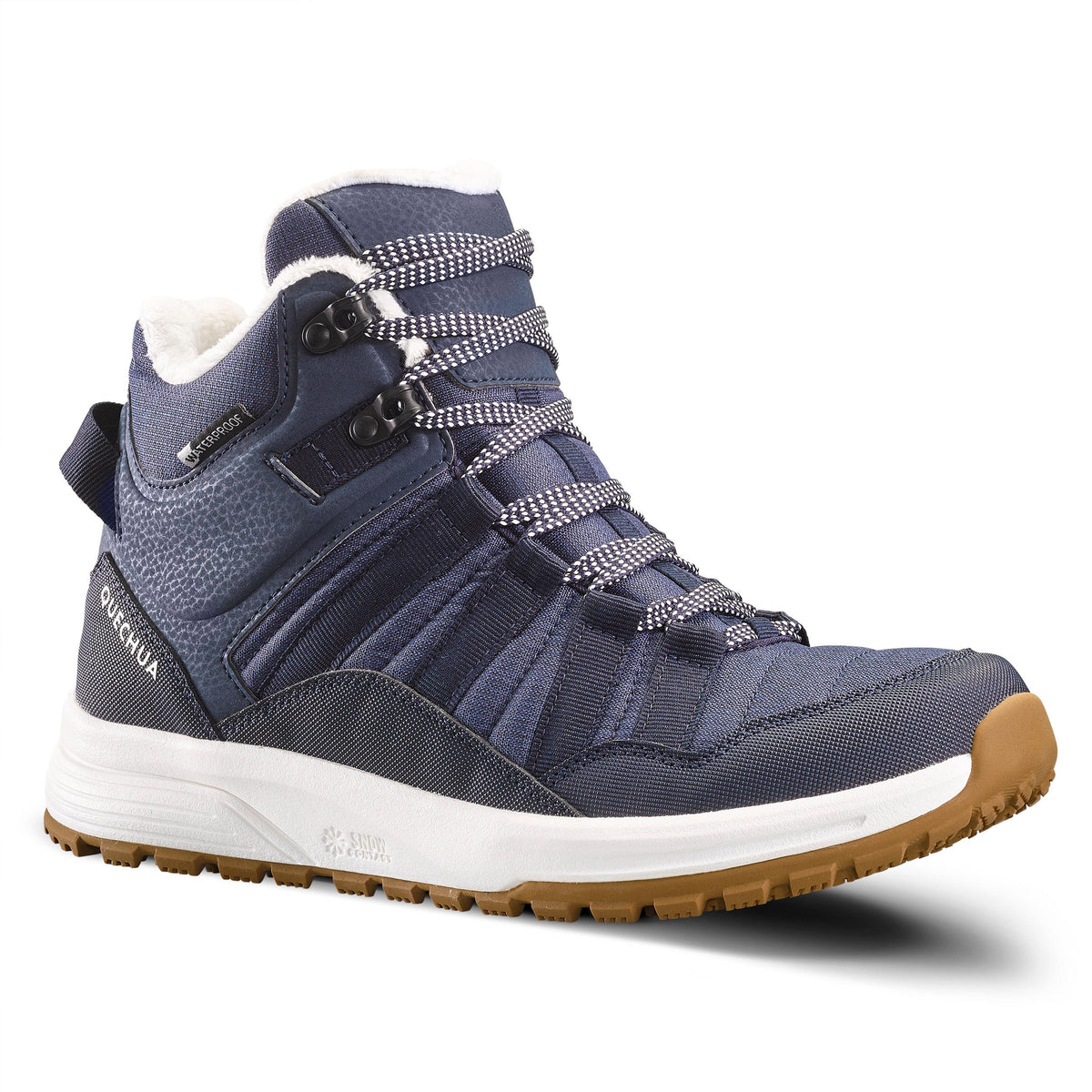 Quechua Women’s Warm Waterproof Snow Hiking Shoes - SH100 X-WARM 