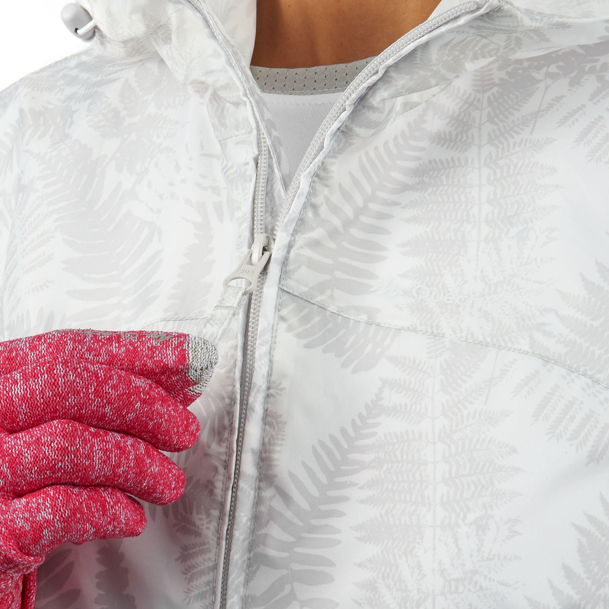 Quechua Women's Windproof And Water-repellent Hiking Jacket 