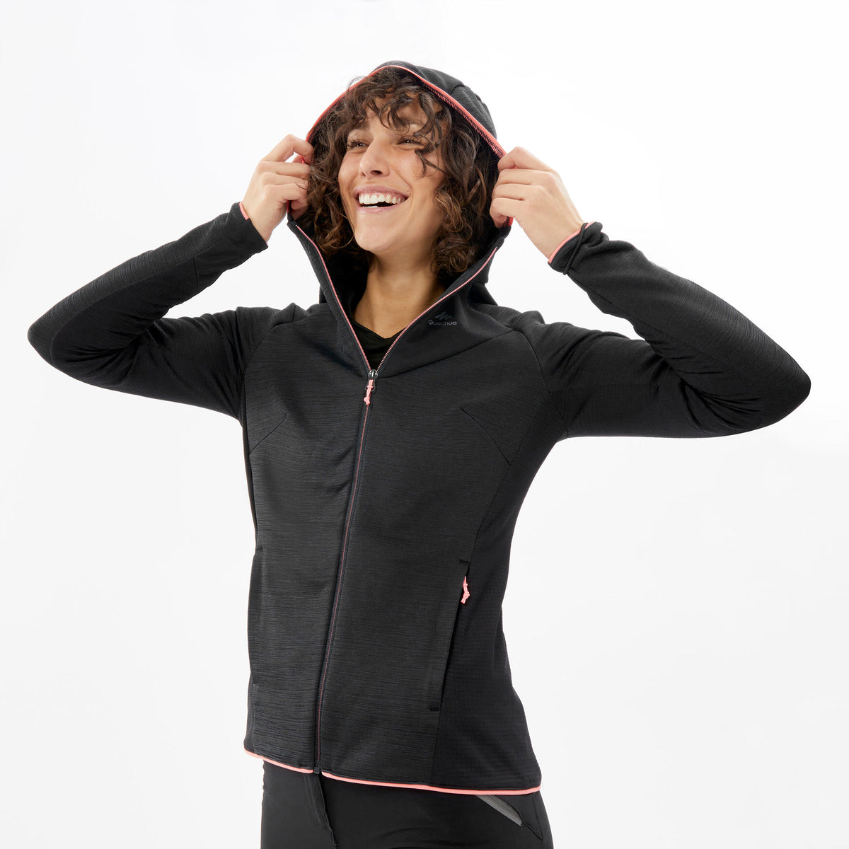 Quechua Women's Hiking Thin Fleece Jacket 