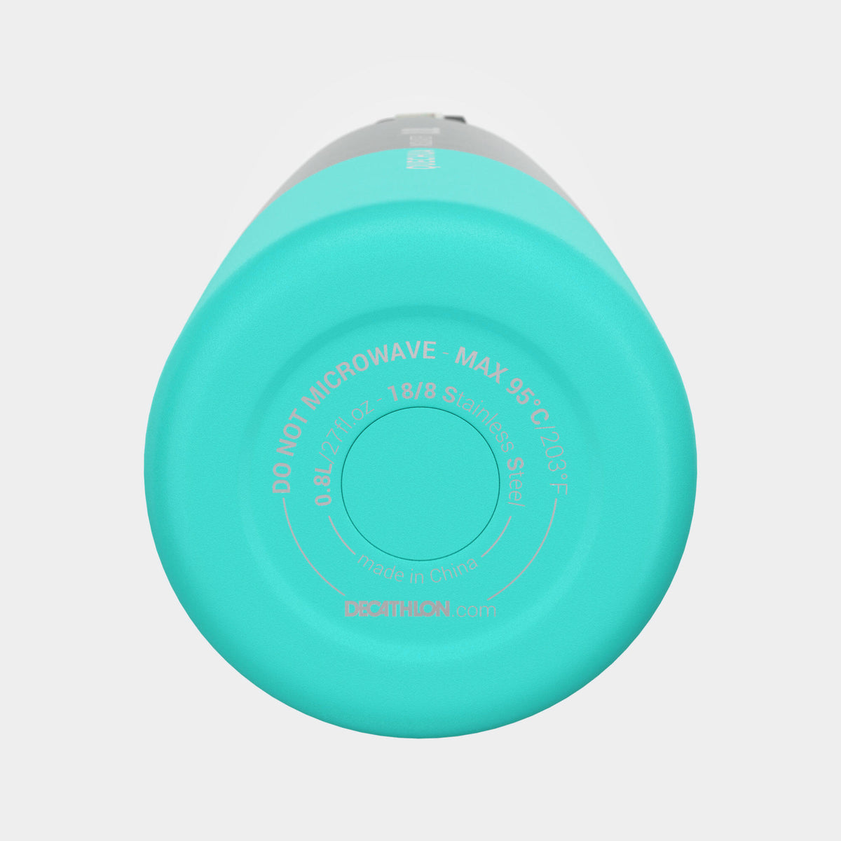 Quechua Isothermal Stainless Steel Hiking Flask MH500 0.5 L Turquoise