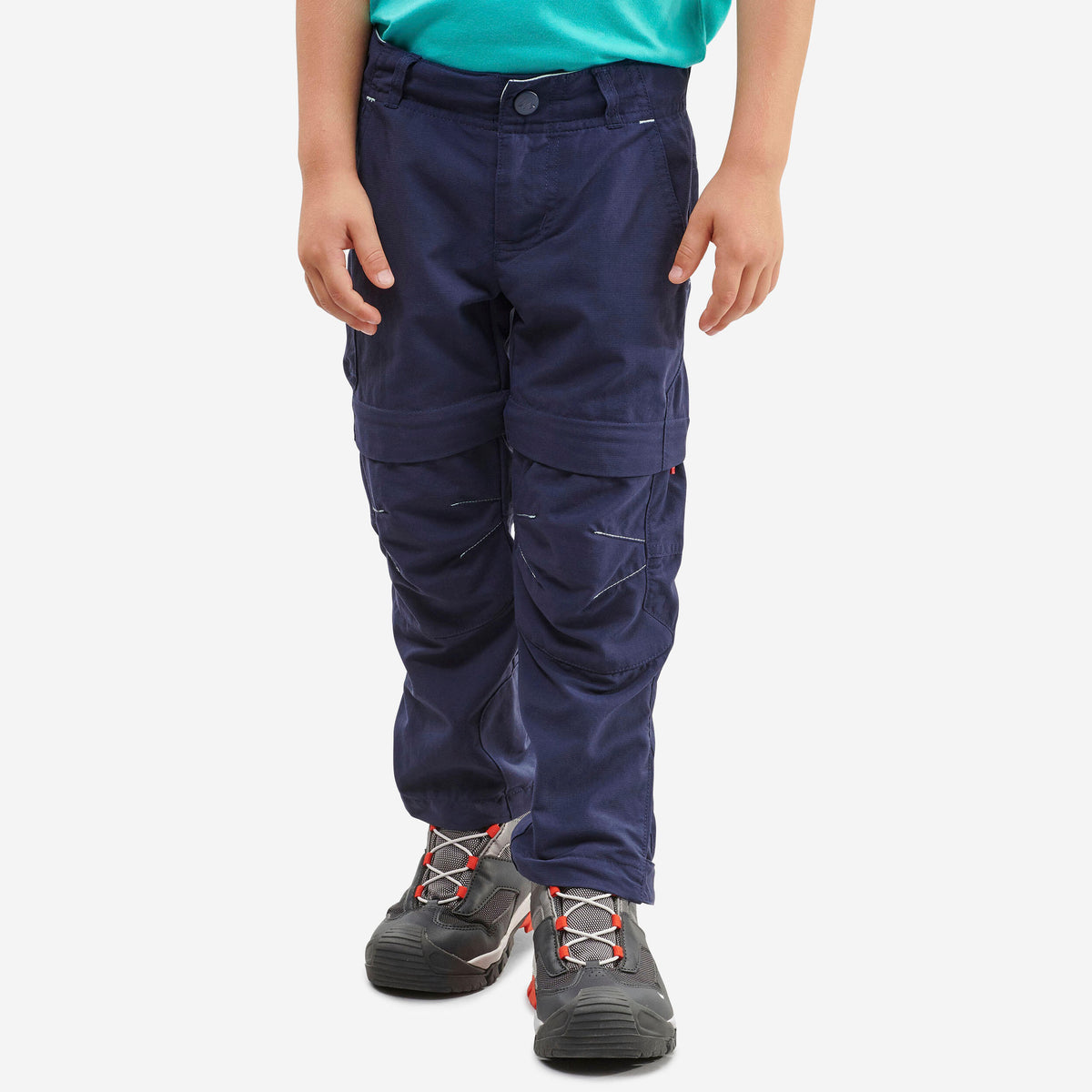 Quechua Kids' Hiking Zip-Off Trousers MH500 2