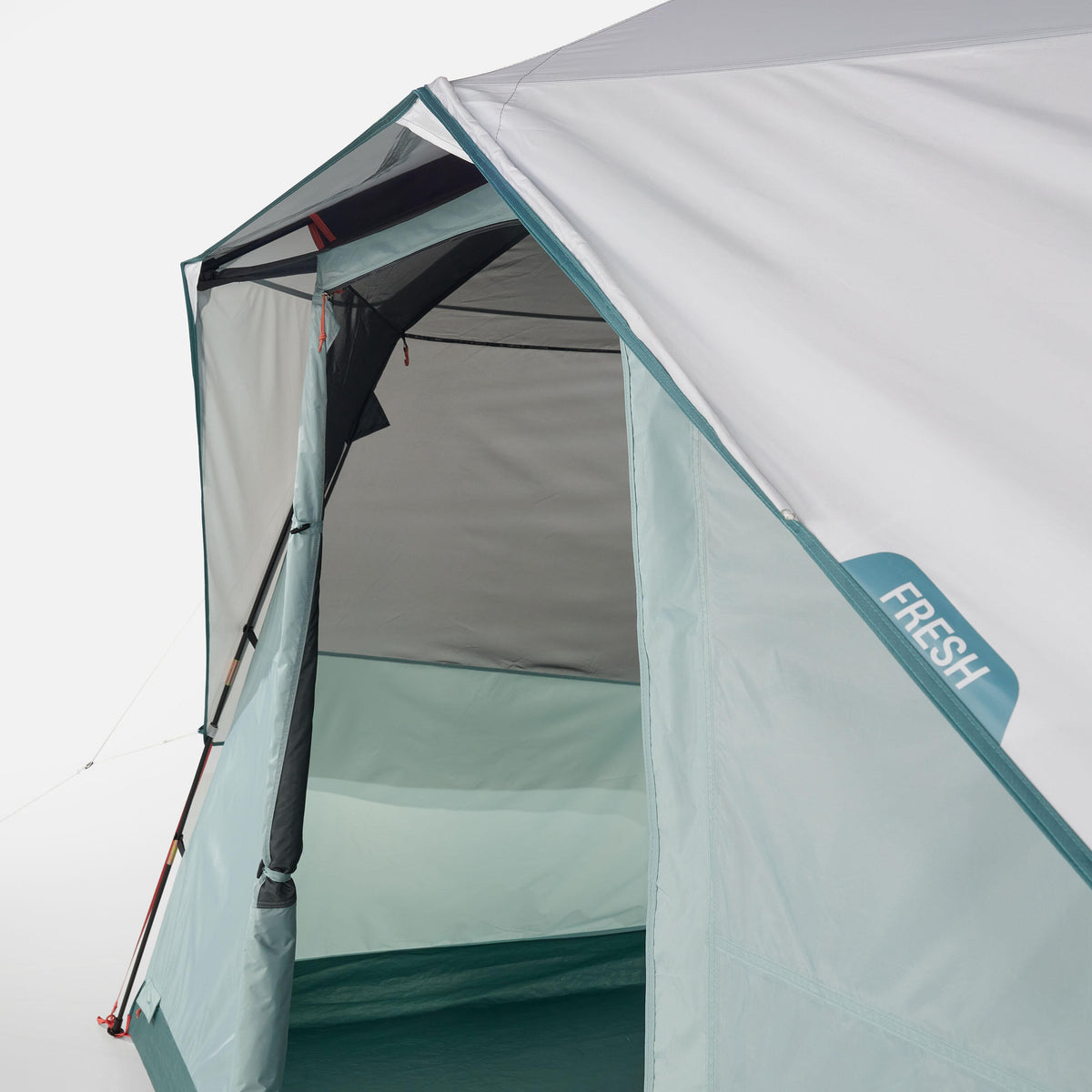 Quechua 6 Man Tent With Poles 
