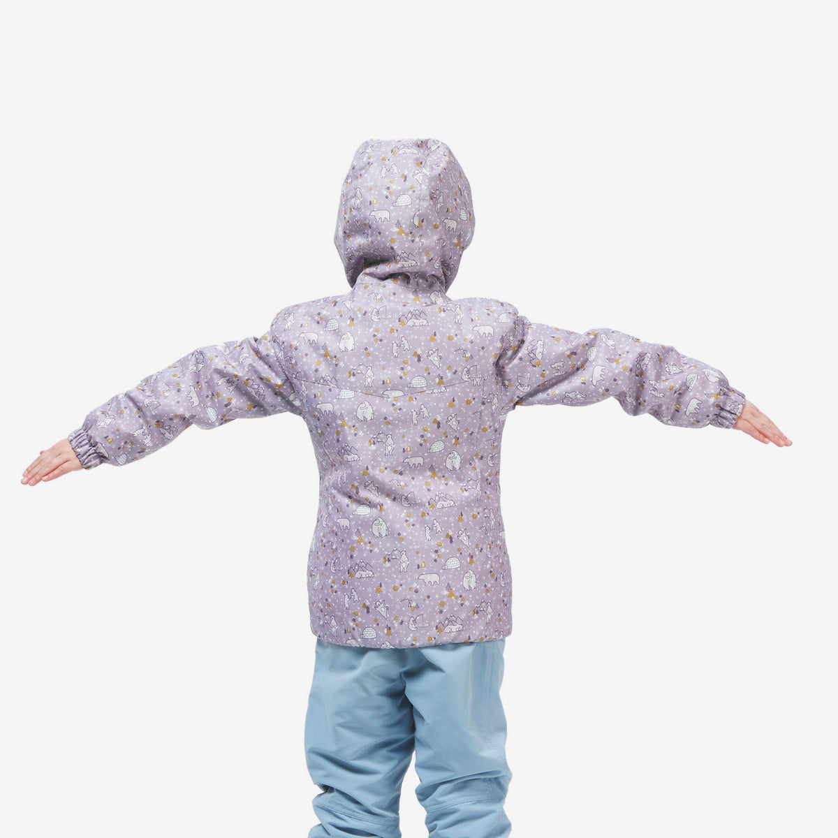 Quechua KIDS’ WATERPROOF WINTER HIKING JACKET -SH100 - AGE 2