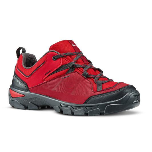 Quechua Kids' Low Lace Up Hiking Shoes MH120 Size 35-38 