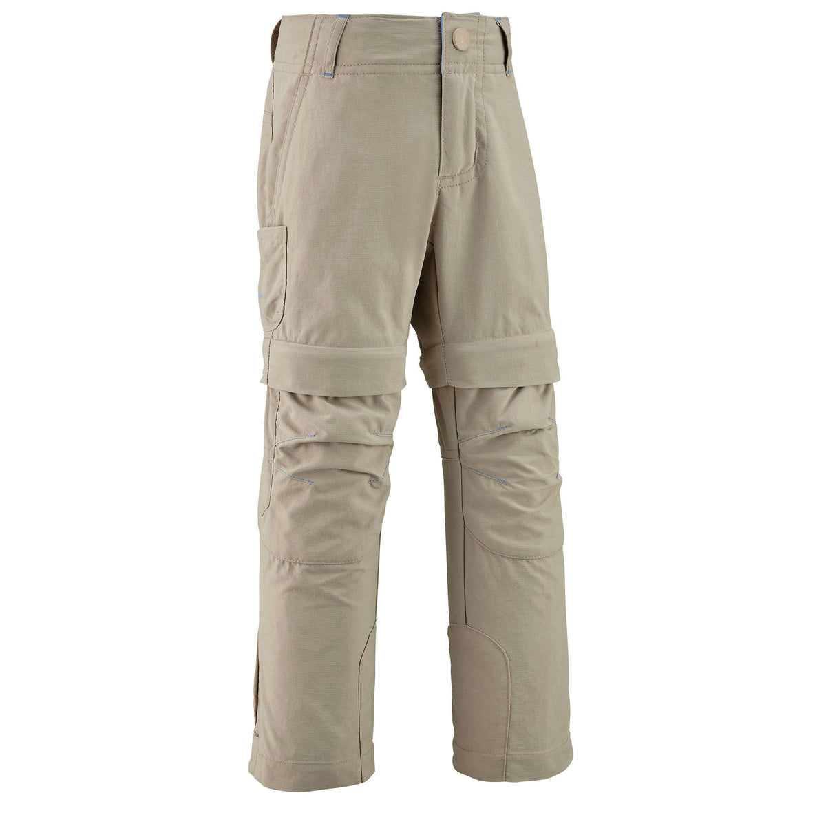 Quechua Modular Hiking Trousers - MH500 KID Grey/blue - Children 2