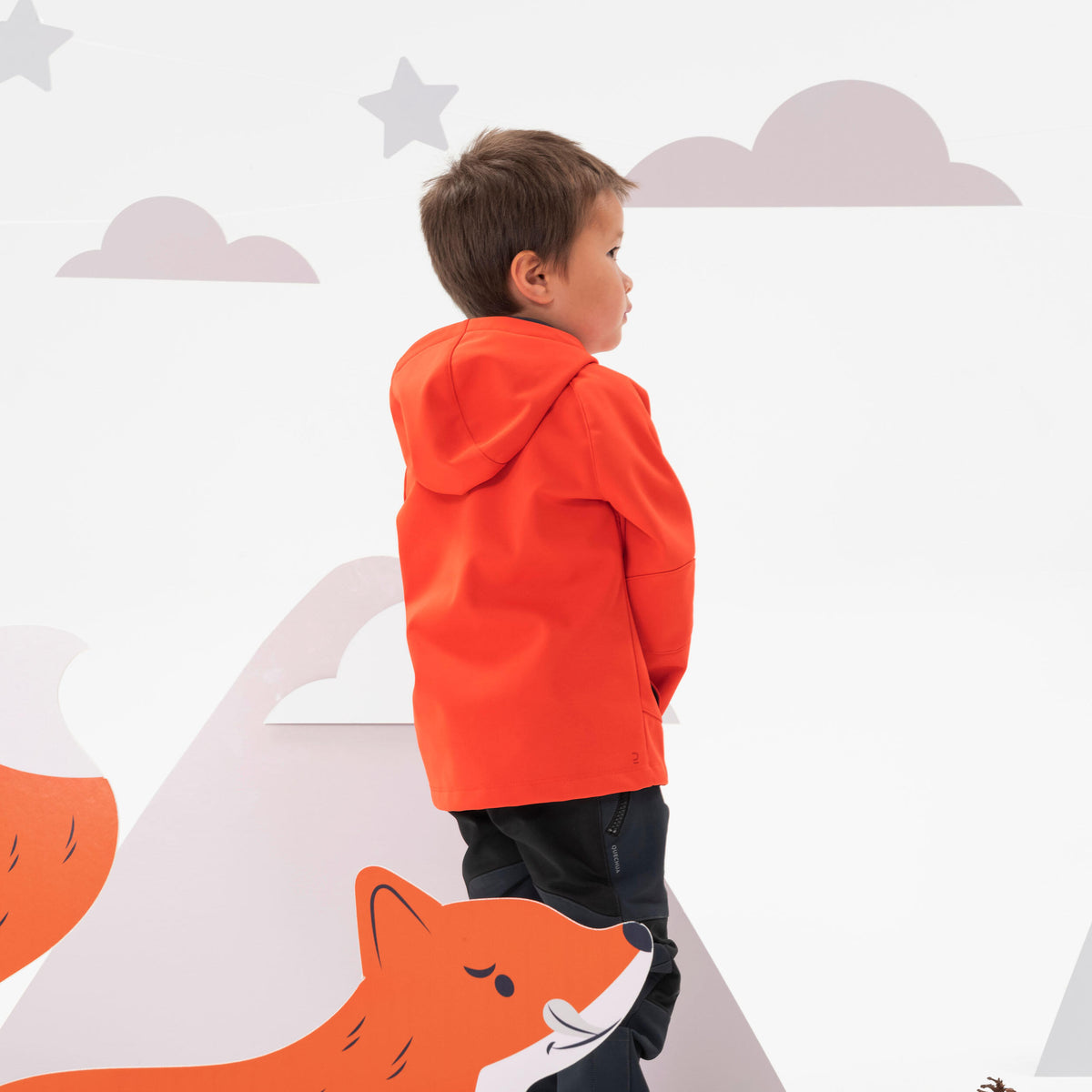 Quechua Children's Softshell Walking Jacket - 2-6 Years 