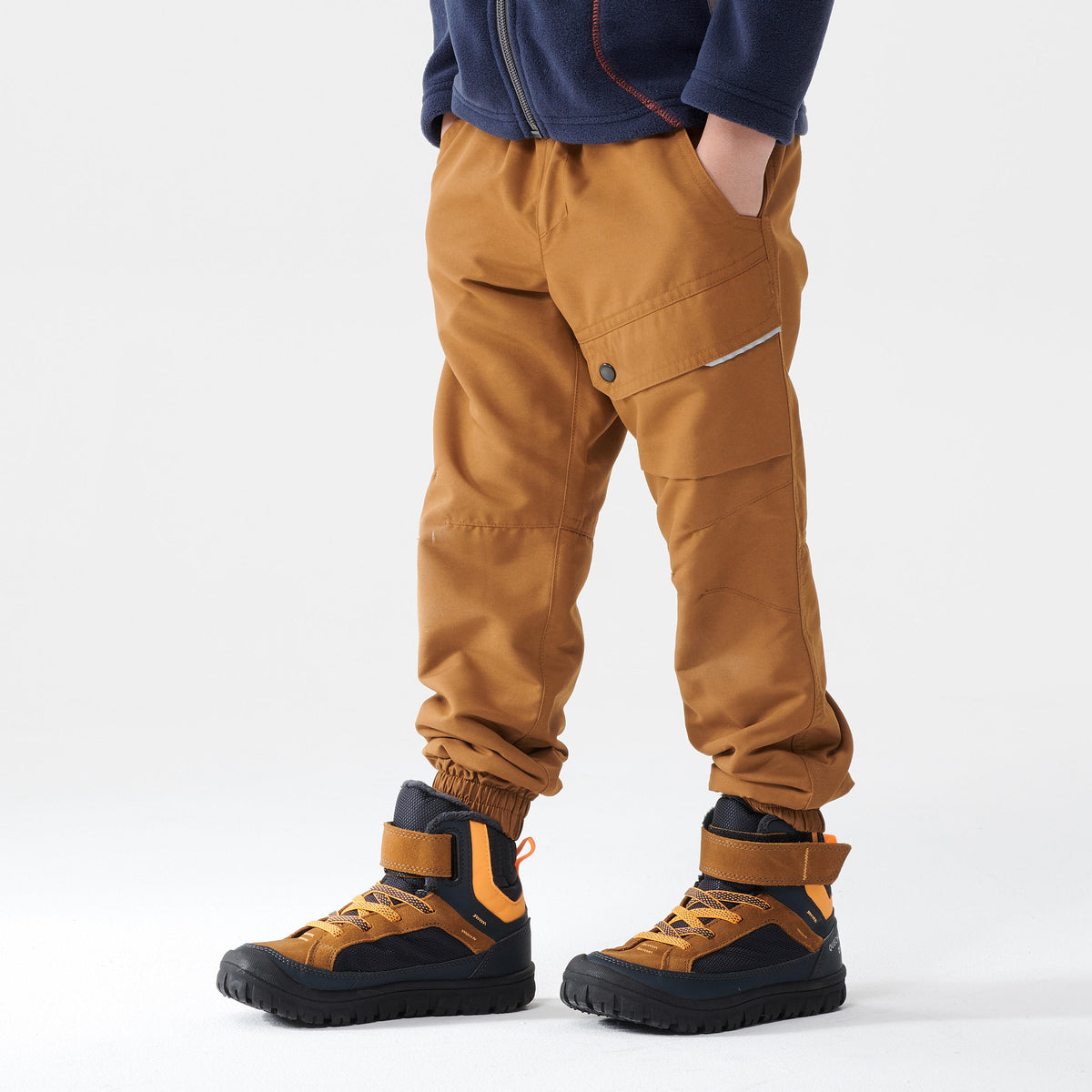 Quechua Children's Warm Water-repellent Hiking Trousers - SH100 - Age 2