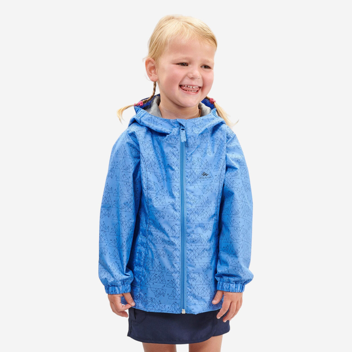 Quechua Kids' Hiking Waterproof Jacket MH500 2
