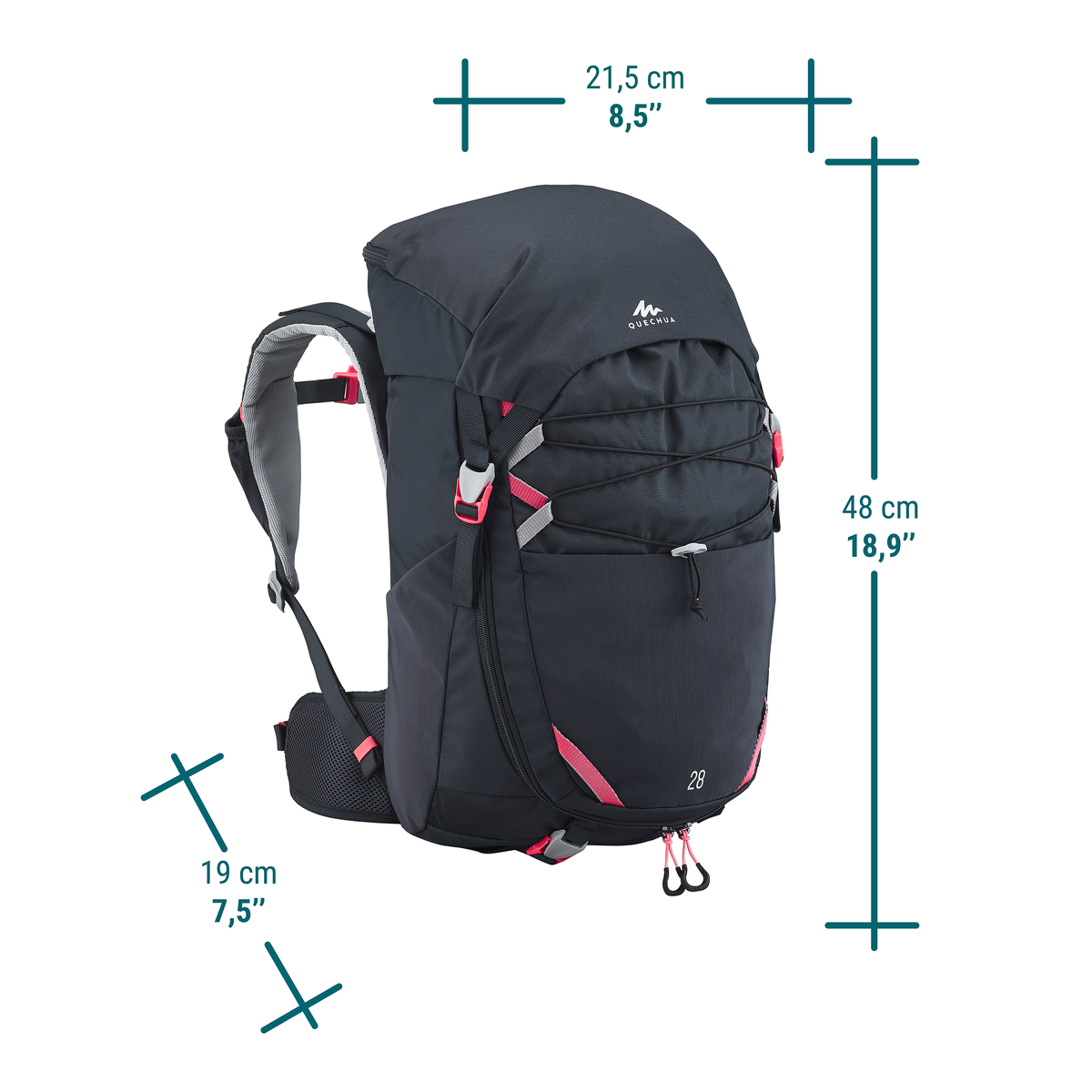 Quechua Children's Hiking 28 L Backpack MH500