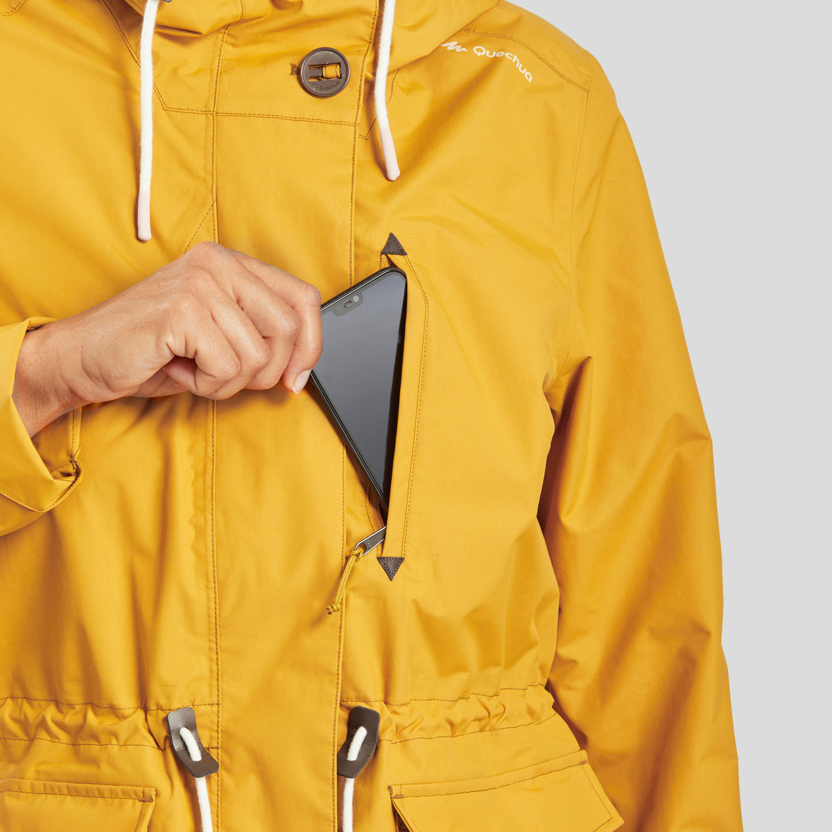 Quechua Women’s Waterproof Hiking Jacket 